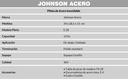 JOHNSON PILETA MOD.  E 28