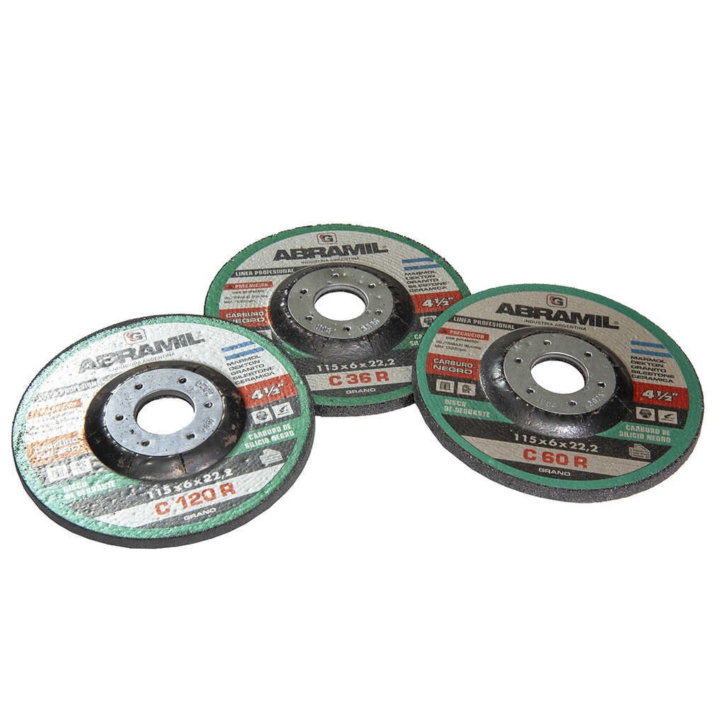 Disco Centro Deprimido 115 x 6 mm