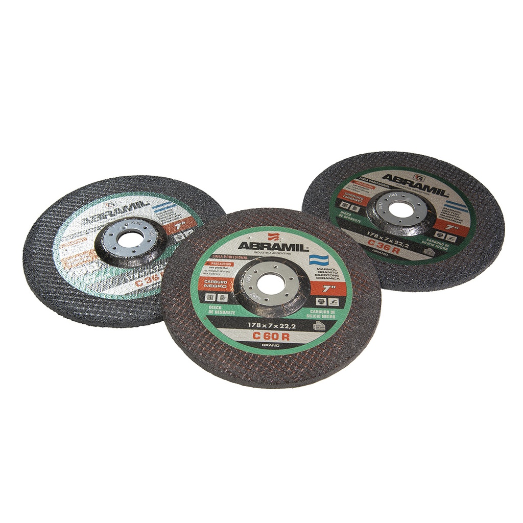 Disco centro deprimido 178 x 7 mm.