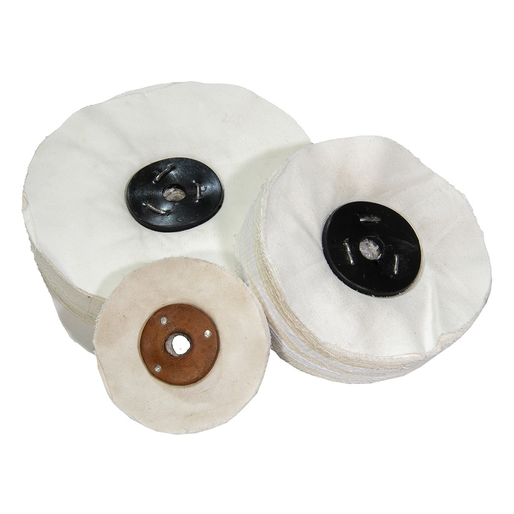 Paño de tela blanca para lustre