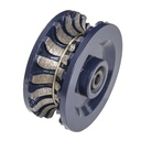 Muela diamantada media caña  98 X 40 mm.